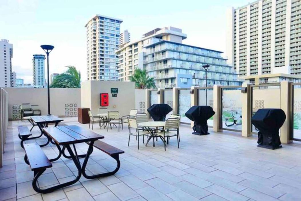 1414- Heart Of Waikiki With Kitchen - Free Parking - City View Honolulu Exteriér fotografie